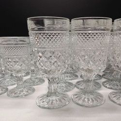 Glass Goblets And Dessert Cups