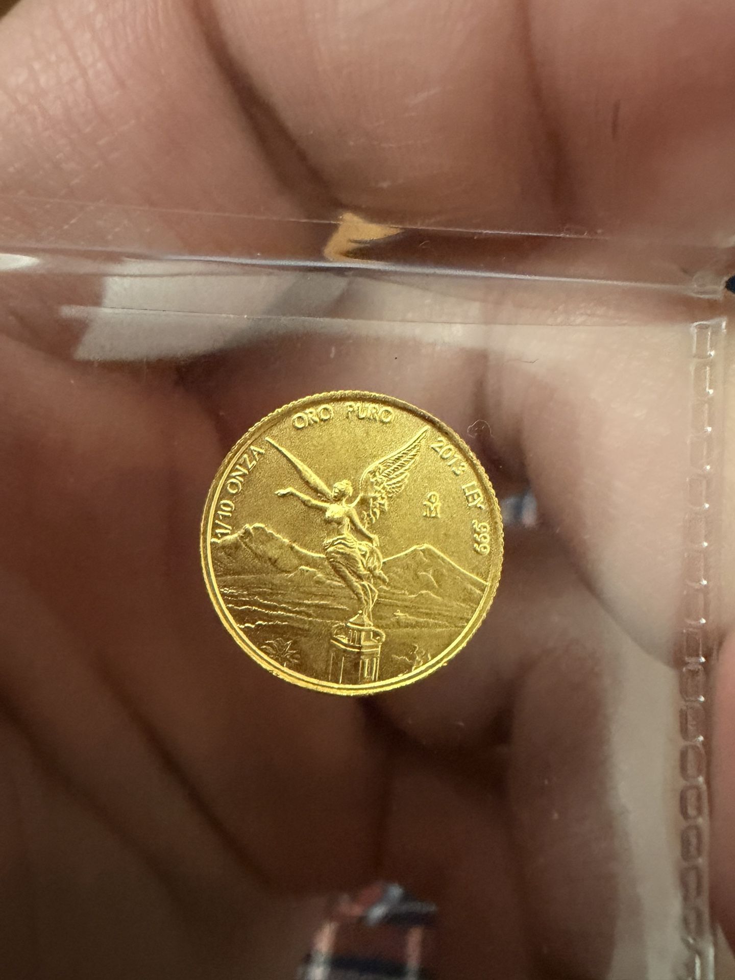 1/10th 24k Gold Libertad Coin