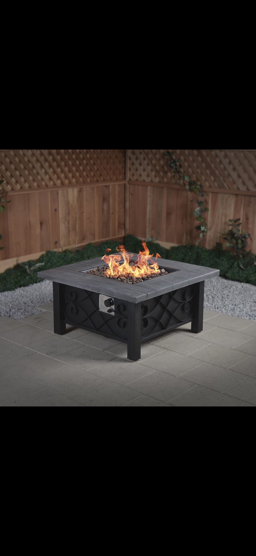 Marbella Stainless Steel Fire Pit (Completely New)