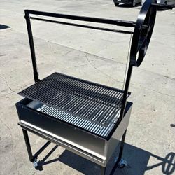 36” Santa Maria Bbq Grills/ Nuevo Asador De 36” De Pastor O De Carbon Nuevo Somos Fabricantes I Tenemos Disponibles