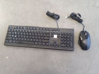 Logitech Mouse and Razer Keyboard