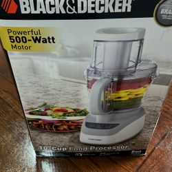 Black & Decker 10 Cup Food Processor Use Couple Times $15 