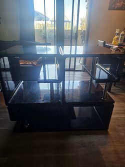 Coffee Table With End Table/Night Stand
