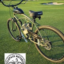 Gas Bike Motorized Bicycle Motor Bike Moped Beach Cruiser Delivery Available