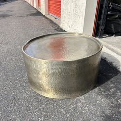 Gold Side Table / Coffee Table