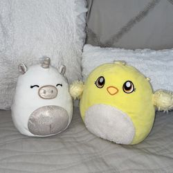 Squishmallow  bundle !🤍💛