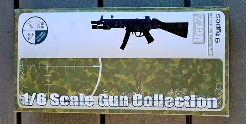 1/6 Scale Gun Collection Ver. 2 shokugan miniature weapon set manufactured by Zacca P.A.P..