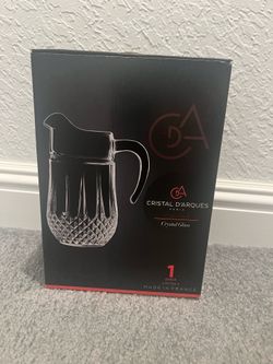 Crystal Glass Pitcher