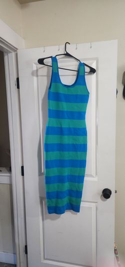 Blue and Teal FOREVER21 Dress
