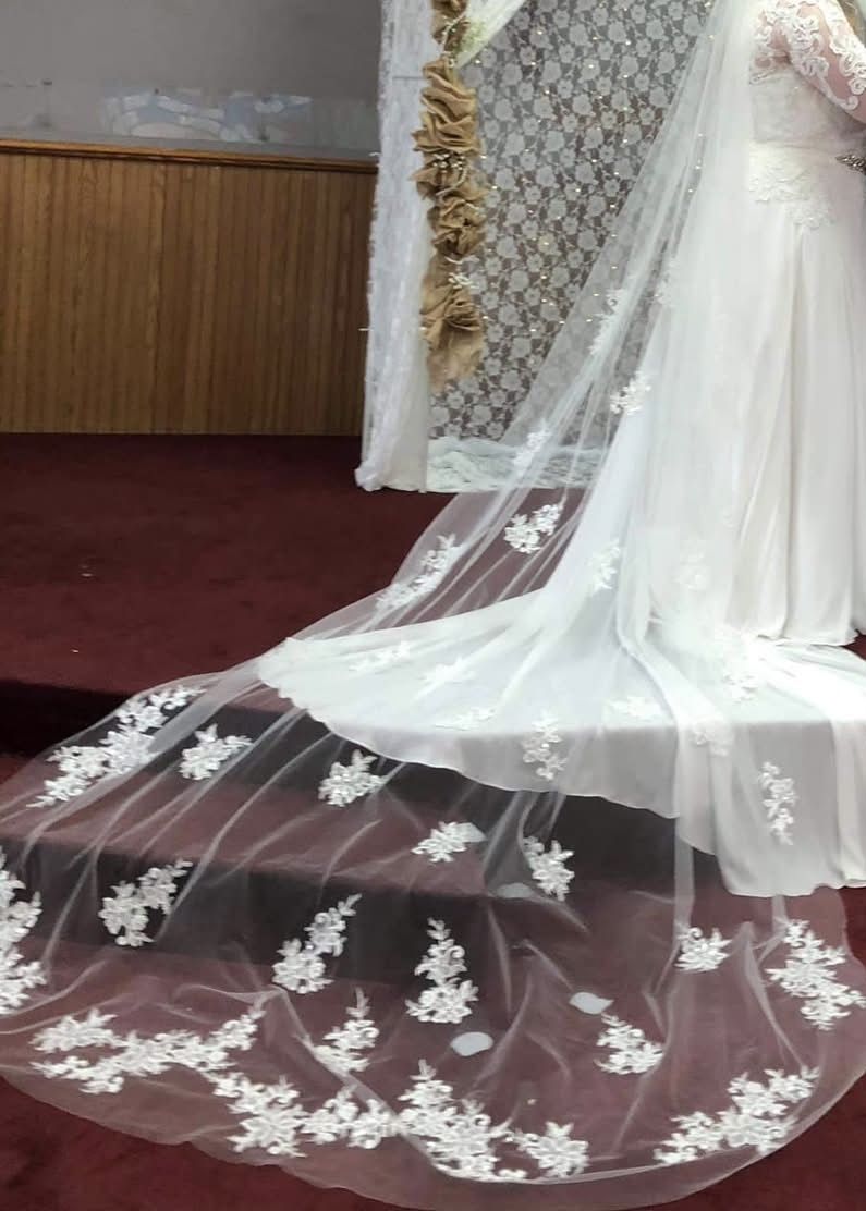 Cathedral Length Lace Veil
