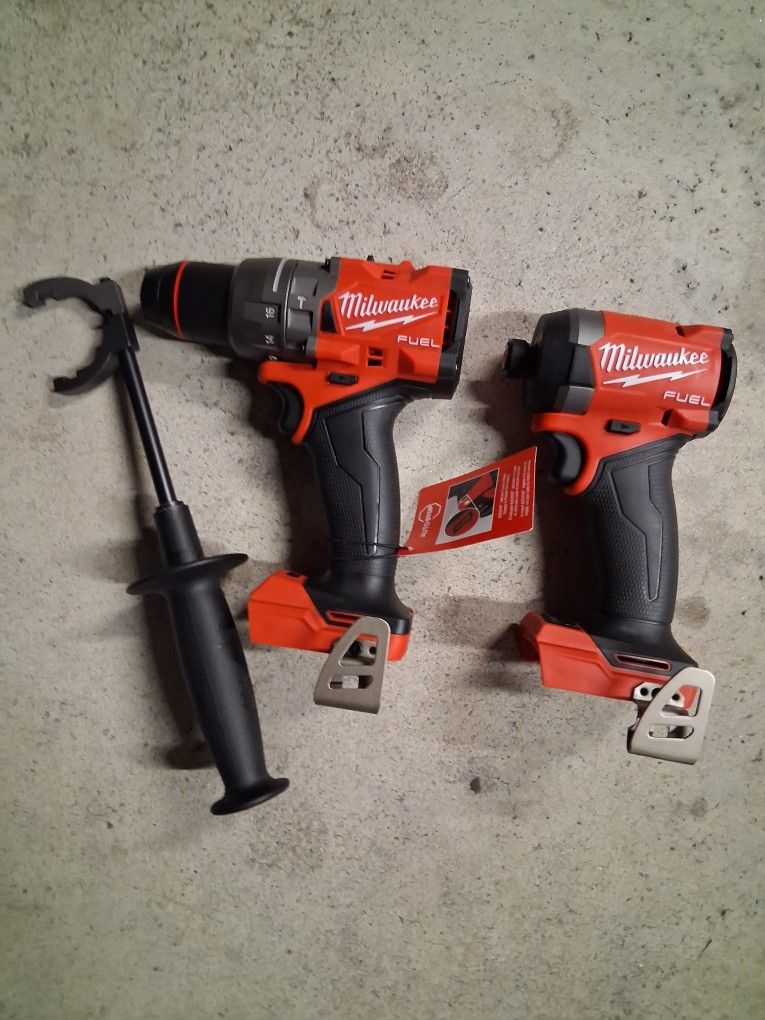Milwaukee Fuel M18 Hammer Drill Plus Fuel Impact Driver ( TOOLS ONLY)