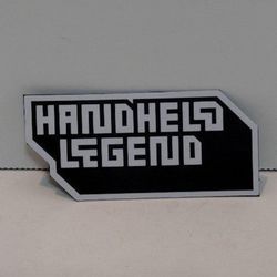 Handheld Legend Magnet Vintage Gaming Gamer made from sticker