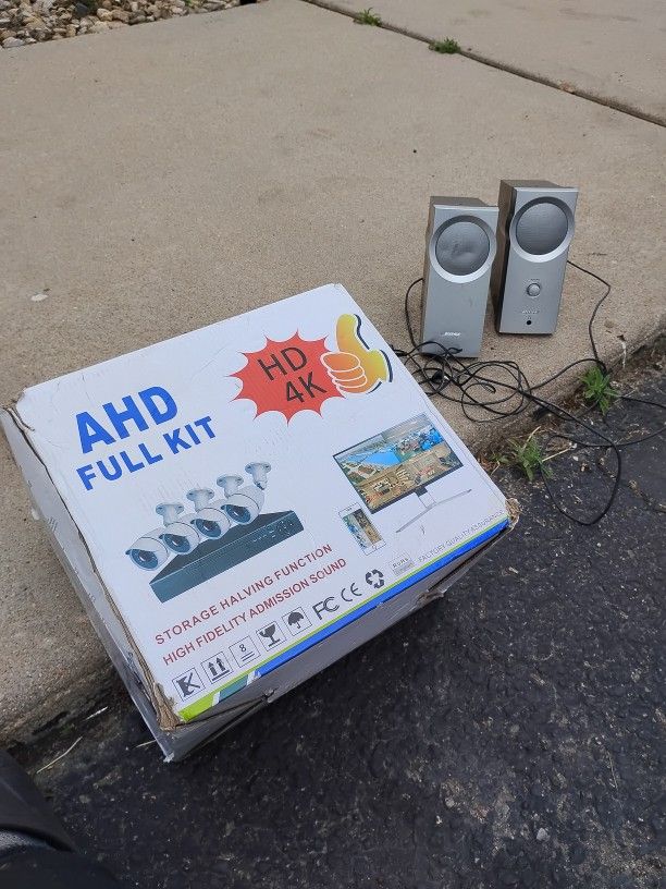 Security System and Bose Speakers