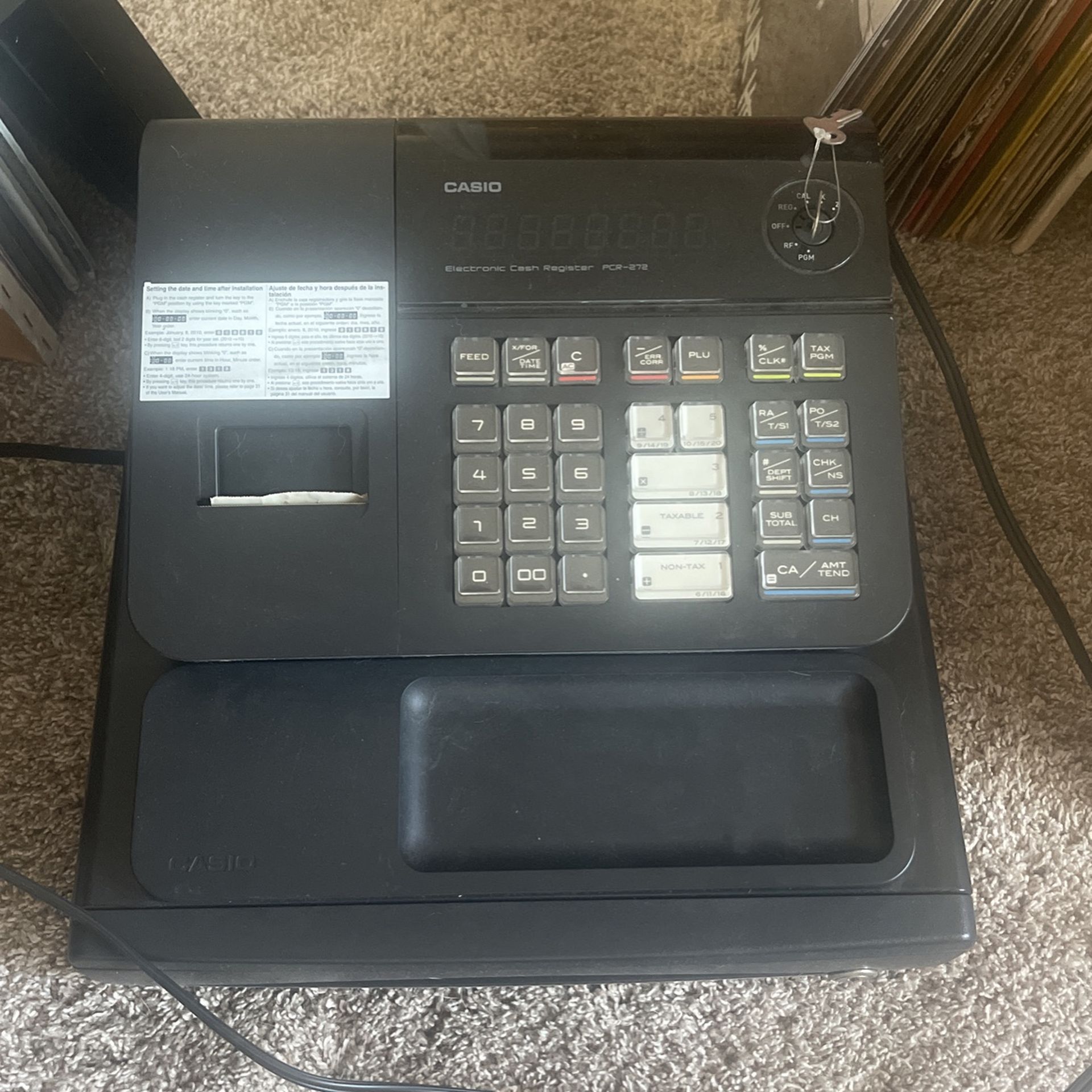 Casio Electronic Cash Cheap Casio Cash Register Casio Lockable