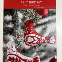 Felt Bird Ornament Kit