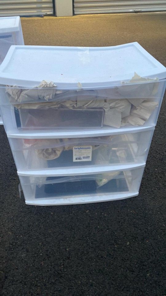 Brand New 3 Drawer Plastic Multipurpose 