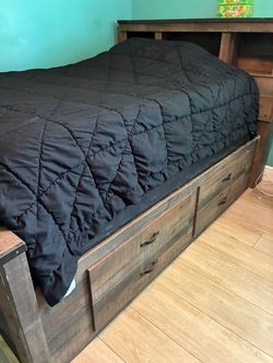 Full Size Bookcase Bed
