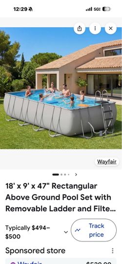 18x9 Rectangular Pool