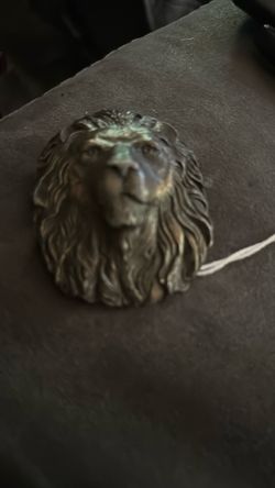 Lion Head Belt Buckle 