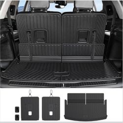 Cargo Mat Backrest Mats for 2021-2026 Jeep Grand Cherokee L