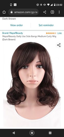 BEAUTIFUL WOMEN WIG ( OPEN BOX- NEVER USED)