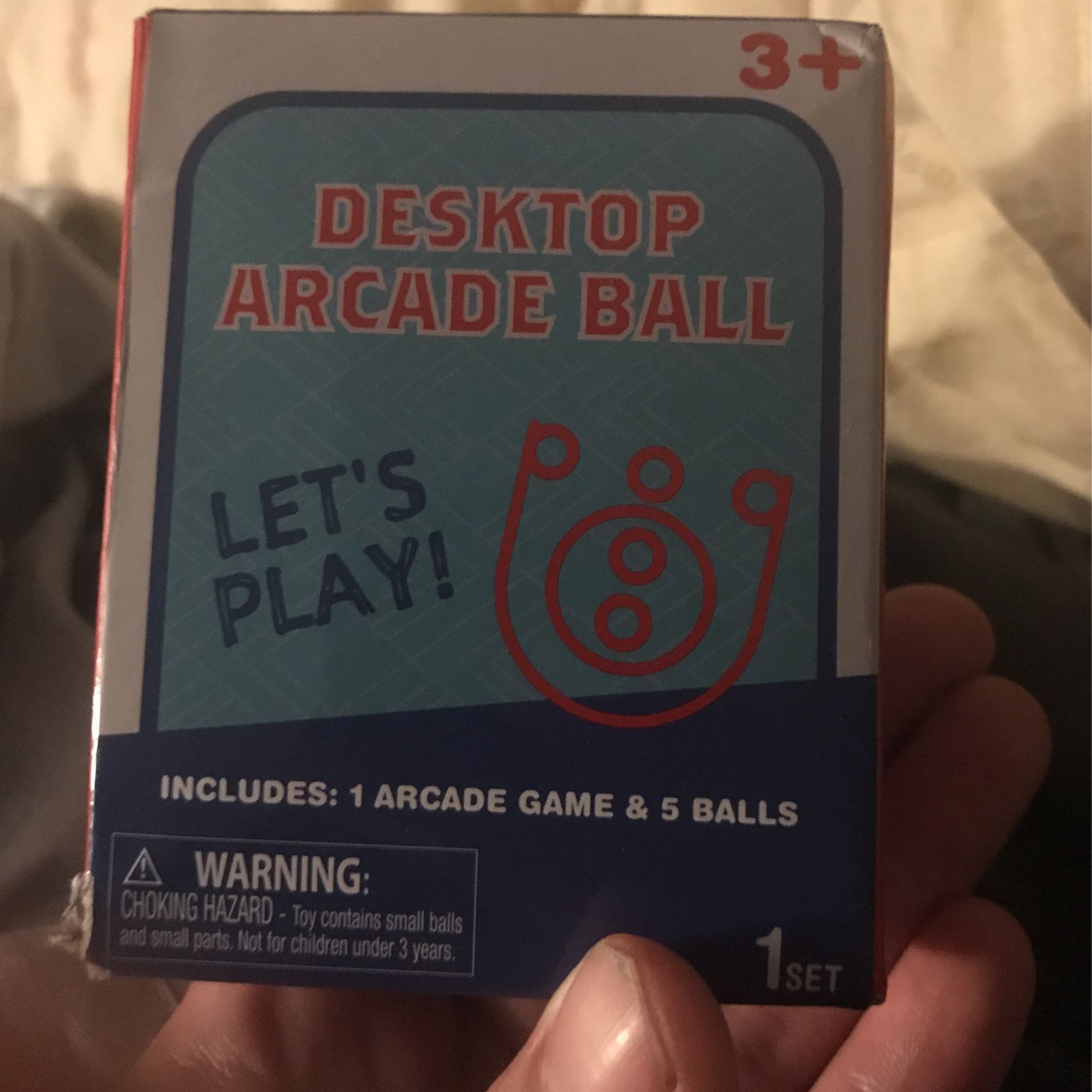 Desktop arcade ball let’s play