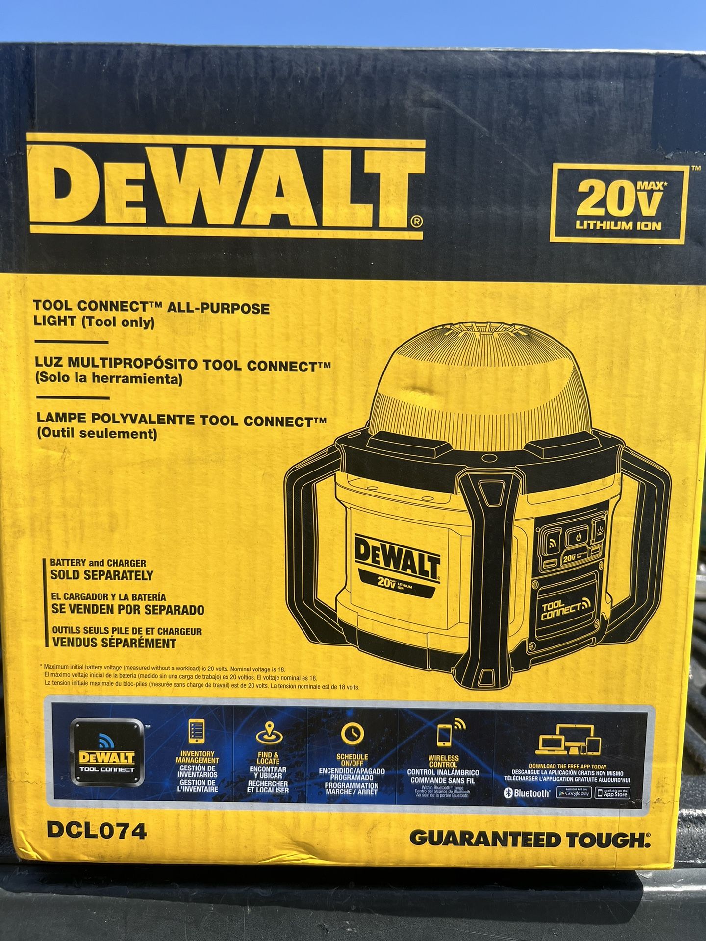 DEWALT 20V MAX All Purpose Cordless Work Light (Tool Only)