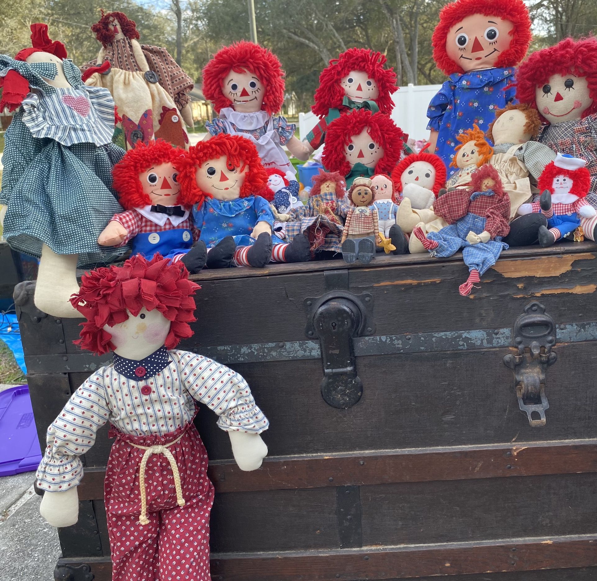 Raggedy Ann And Andy Dolls