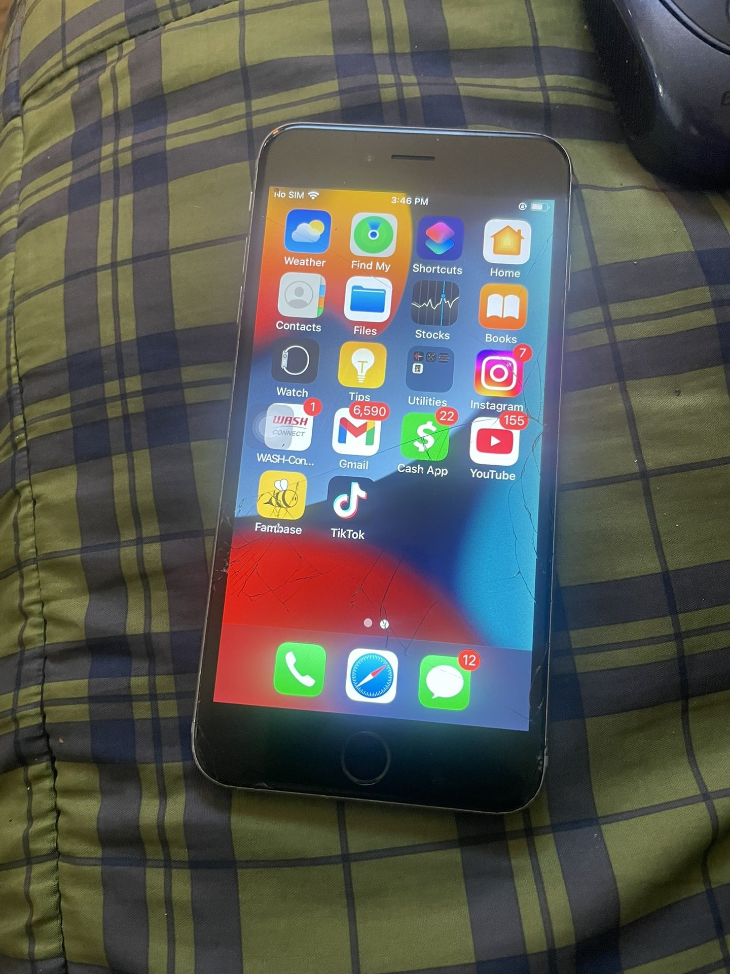 iPhone 6plus With TikTok Installed