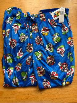 Super Mario Lounge Pants Size Large