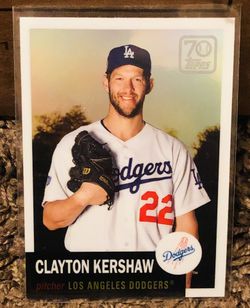 Clayton Kershaw 2021 Topps 70 Silver 