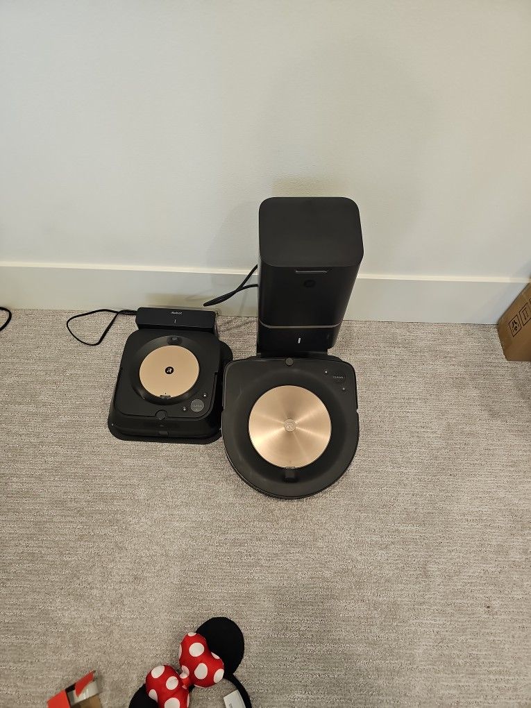 iRobot Roomba s9+ (9550) Robot Vacuum & Braava Jet m6 (6112) Robot Mop Bundle - Wi-Fi Connected, Smart Mapping, Powerful Suction, Precision Jet Spray,