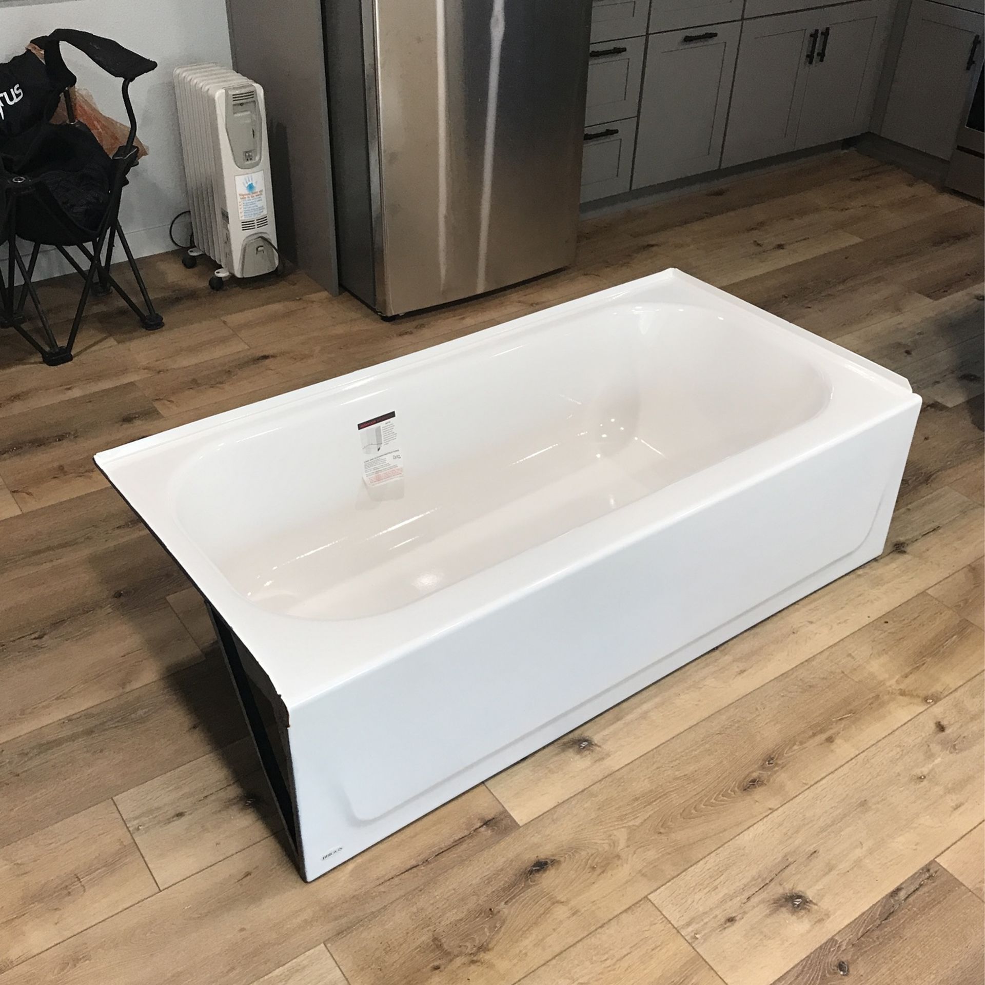 New bathtub