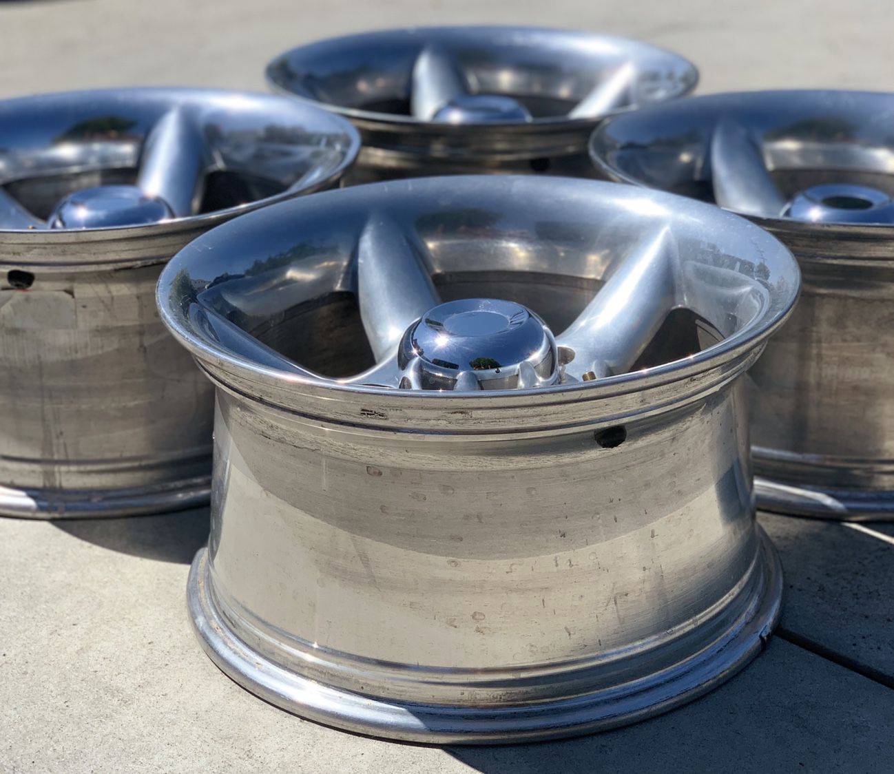 15X8 Vintage EMR Panther Aluminum Mag Wheels Ford truck 5X5.5 for Sale ...