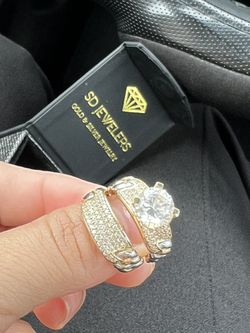 Engagement And Wedding Ring 💍