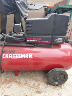 Craftsman 4hp 25 Gal Air Compressor