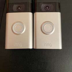 Two Ring Video Doorbell (2nd Gen)-$130 each