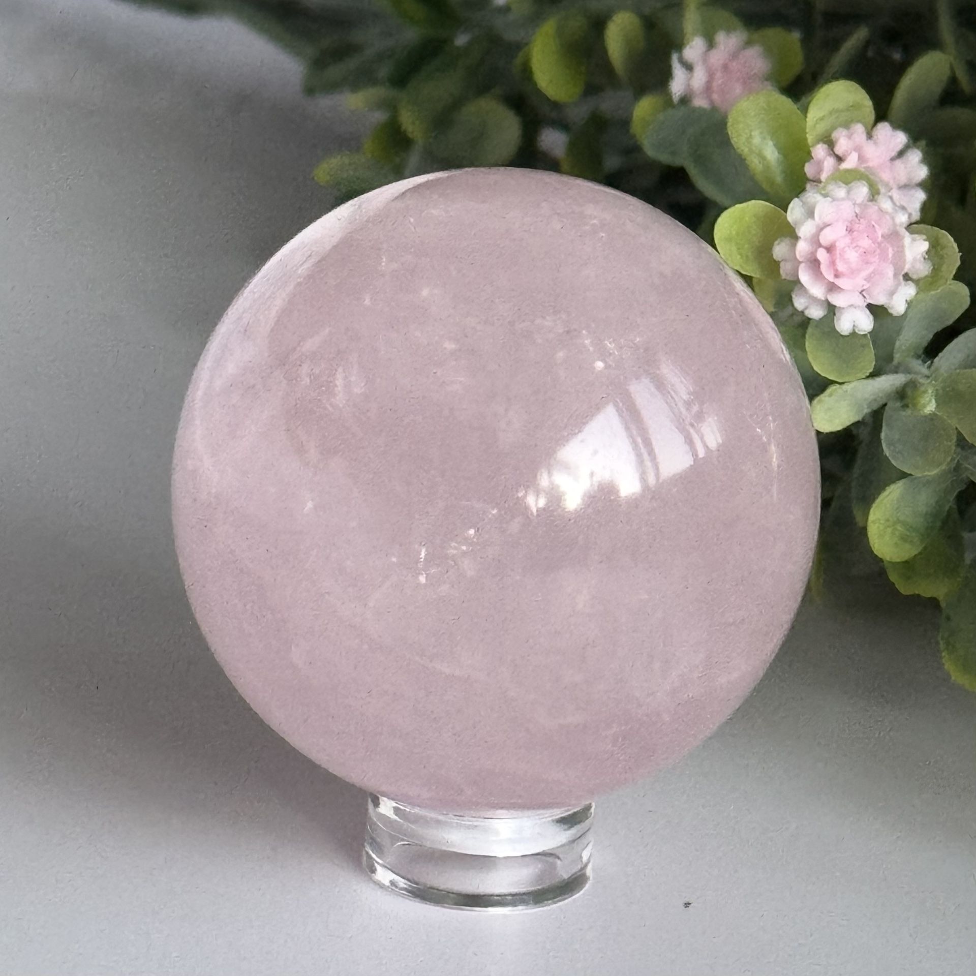 Small Rose Quartz Sphere