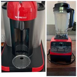Potente Licuadora Y Nespresso Machine Coffee 