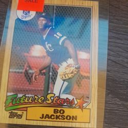 Bo Jackson Baseball Cards In Immaculate Condition