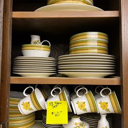 Vintage dishes