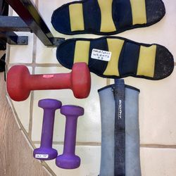 Sports Exercise Equipment Dumbbells Weights Golf Clubs Bike Rack Hiking