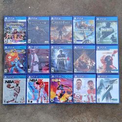 PlayStation 4..15-Game Lot PS4 Games - New Not-Opened Still Sealed➡️Check Description/Photos 