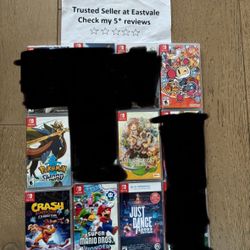 Nintendo Switch Games For Sales Price From $20 to $50- read description