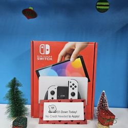 Nintendo Switch Oled Gaming Console - Pay $1 To Take It Home Today and pay the rest later.