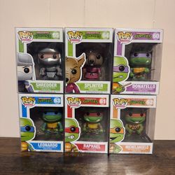 VAULTED  Funko Teenage Mutant Ninja Turtles TMNT lot