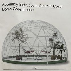 New Geodesic Tent / Green House 