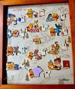 Winnie The Pooh Pin Set