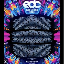 EDC LV TICKET w/box