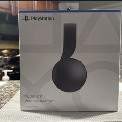playstation pulse 3D wireless headset 